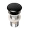 Alfi Brand ALFI brand AB8055-BM Black Matte Ceramic Mushroom Top Pop Up Drain for Sinks without Overflow AB8055-BM - alternate 1